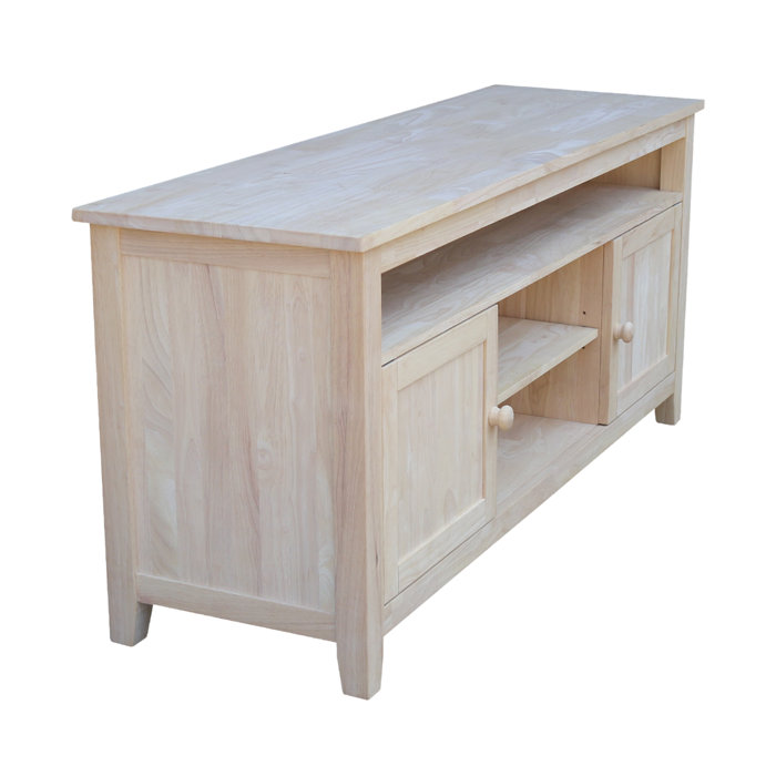 Loon Peak® Ramapo Solid Wood TV Stand for TVs up to 65" & Reviews Wayfair